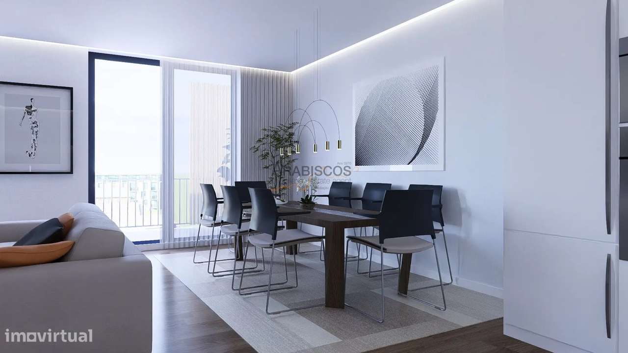 Apartamento T2+1 - Em Construção - 2 Lugares de Estacionamento - 2 Var - Grande imagem: 2/27