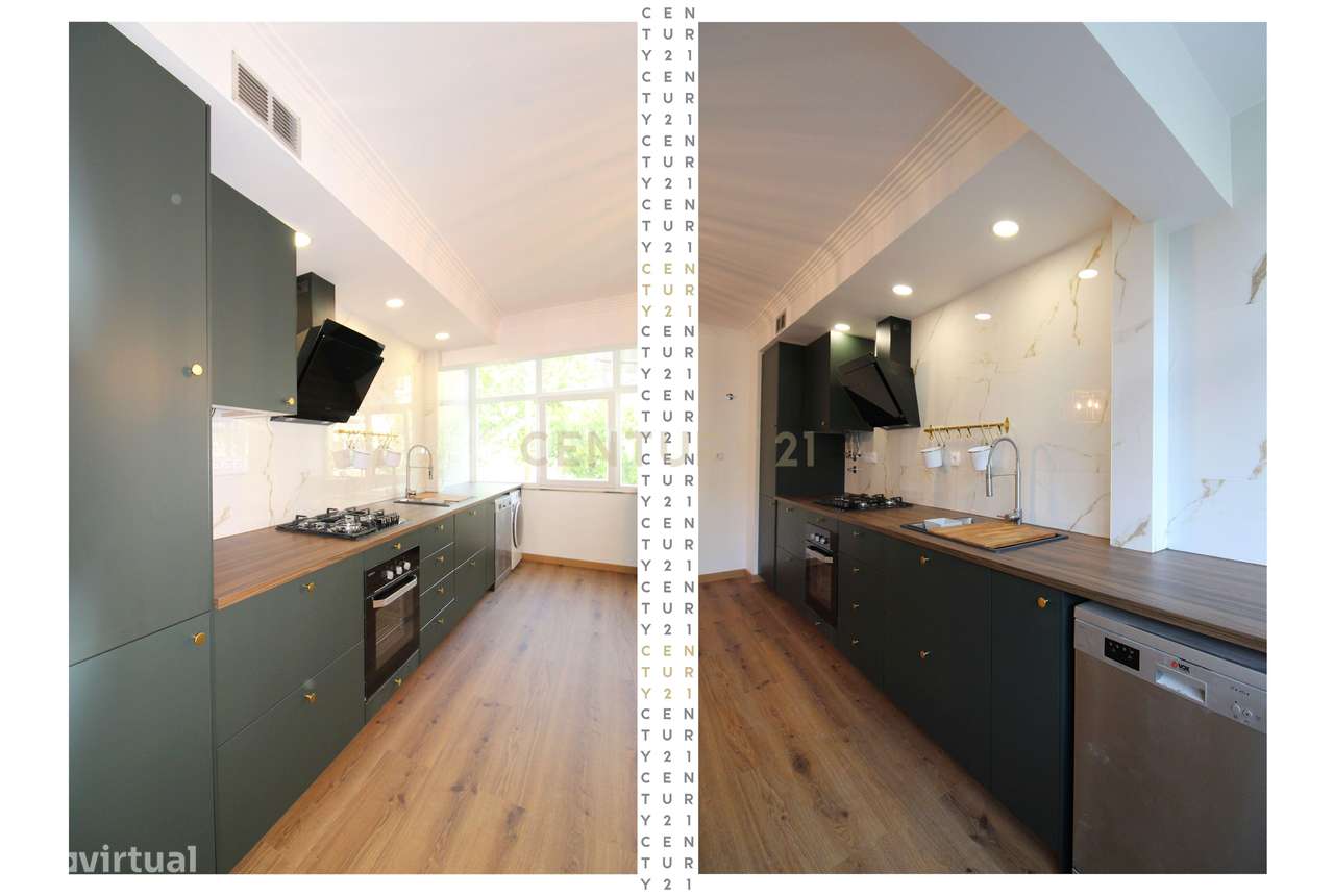 Apartamento T2 totalmente remodelado.-8