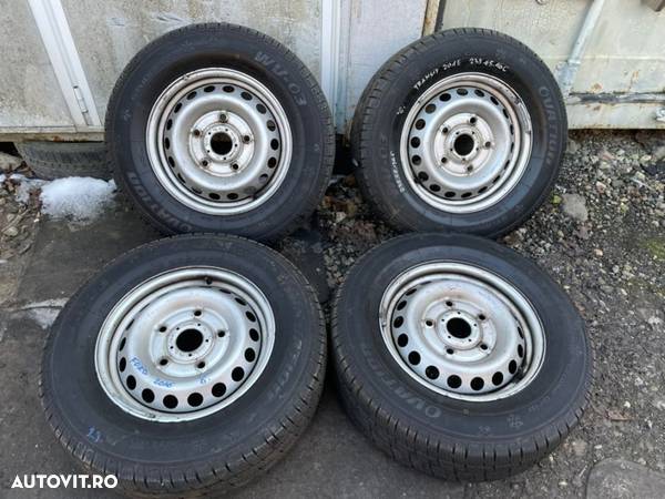 Set jante originale FORD TRANSIT an 2016 cu cauciucuri iarna 235/65R16C - 1