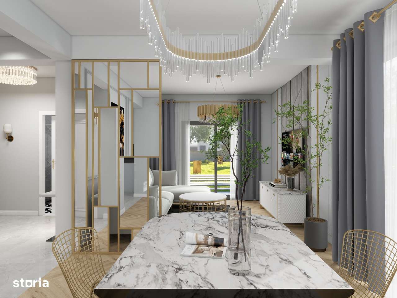 CASA individ 4 camere, 2 bai, beci, 130mp, teren 420mp, VALEA ADANCA-0