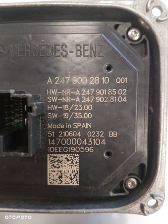 Mercedes A2479002810 Moduł Przetwornica LED Nowa - 2