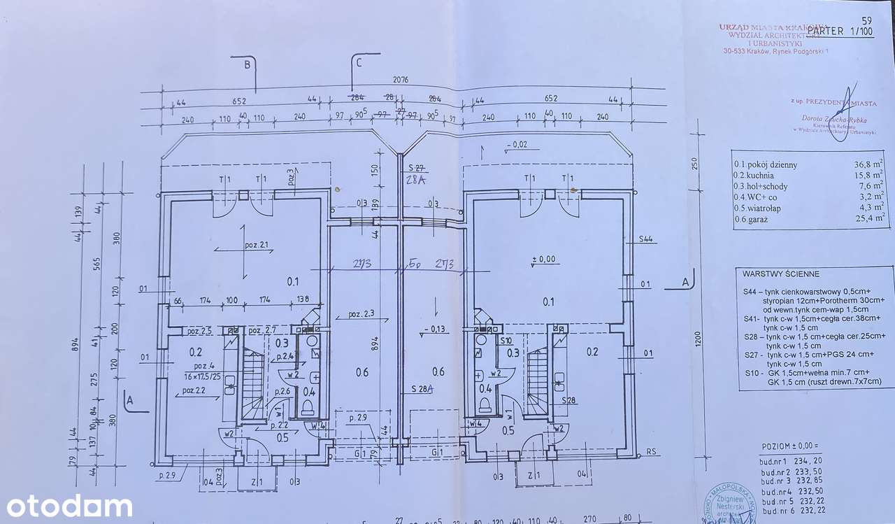 Bliźniak na sprzedaż Kraków, ul Glinik-10