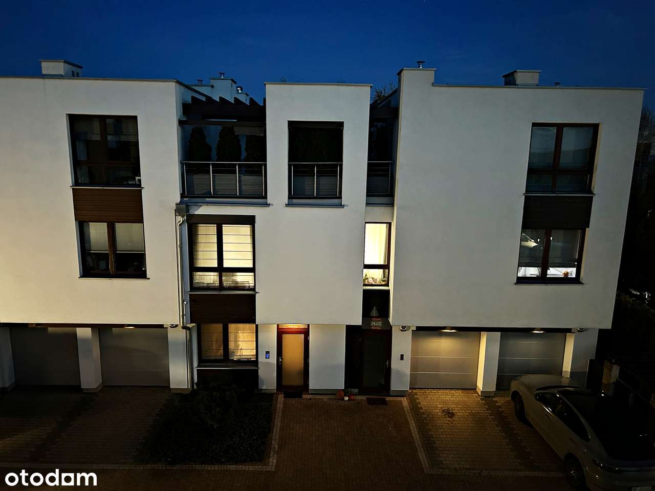 Piękny taras na dachu z zachodem słońca! GARAŻ | OGRÓDEK | KOMINEK-17