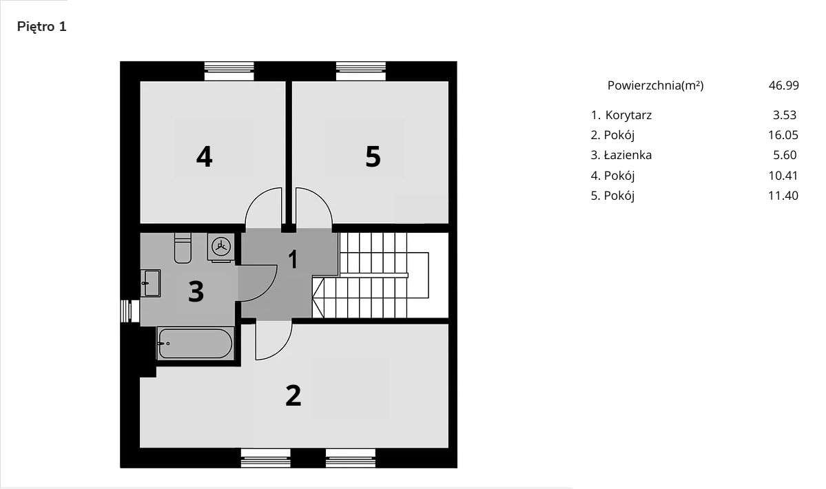 Bliźniak 120 m², 5 pokoi, Śródka, blisko Poznania - Pełny obrazek: 4/11