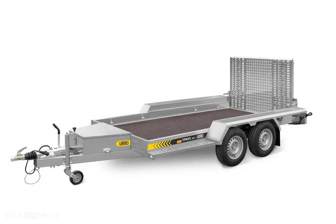 Lorries PRZYCZEPA DO TRANSPORTU MASZYN / KOPARKI - LORRIES / DMC 2700kg / 1.5m x 3.1m - 25