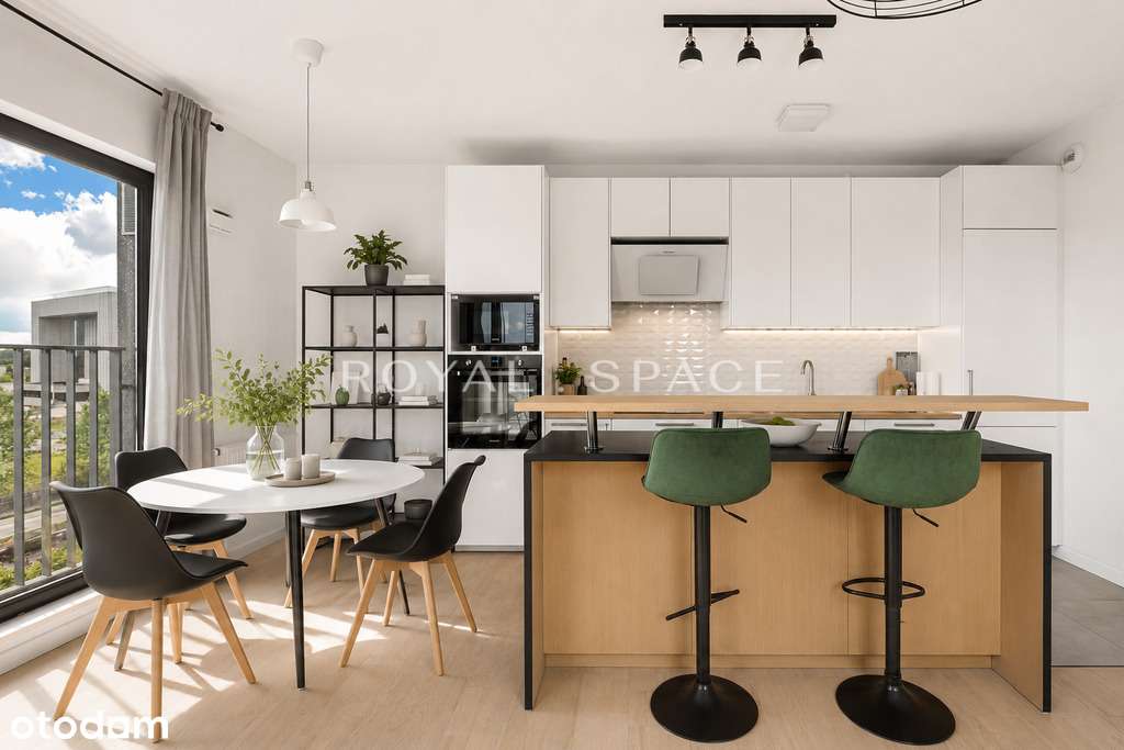 Słoneczny apartament z tarasem | Wilanów