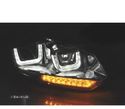 FAROIS DINAMICOS PARA VOLKSWAGEN VW GOLF 6 08-12 DRL LED CROMADOS - 2