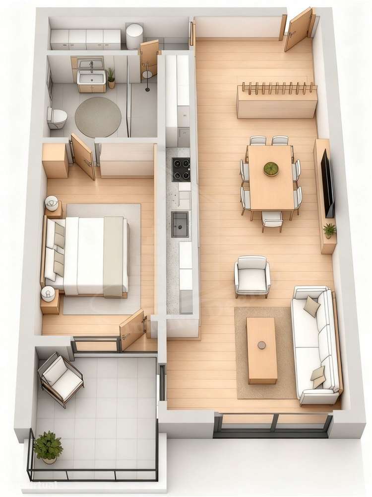T1 na Pousa, Barcelos – Excelente Oportunidade para Habitação ou Inves-26