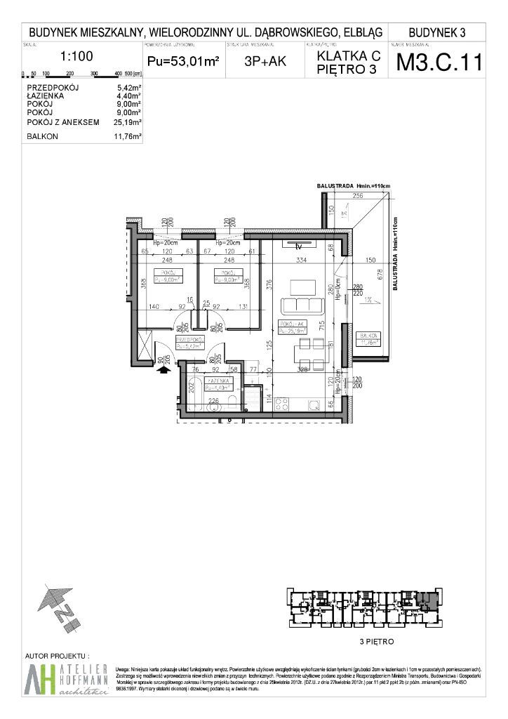 M.3.C.11 - nowe mieszkanie na zielonym osiedlu