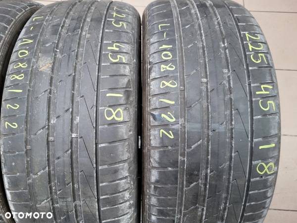 225/45R18 91W (L1088/22)003 2szt 5mm Ventus S1 Evo 2 HANKOOK 2019r LETNIE - 2