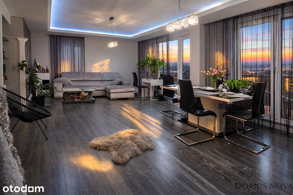 Luksusowy apartament z widokiem na panoramę miasta - Pełny obrazek: 3/12