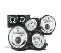 FAROIS ANGEL EYES PARA MERCEDES W210 E-KLASA 95-99 CROMADOS - 1