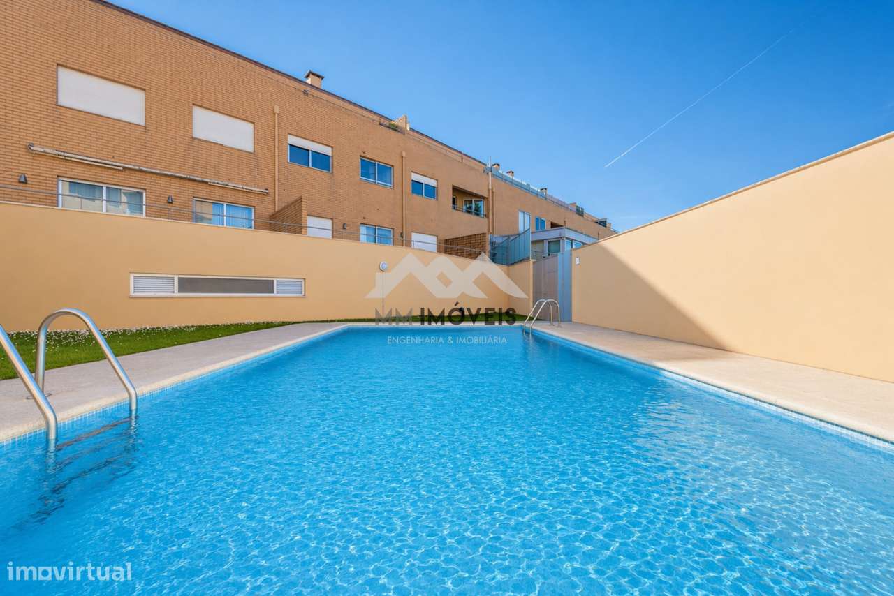 T3 Lavra | 1 min da Praia | Vista Mar | Terraço | Piscina-42
