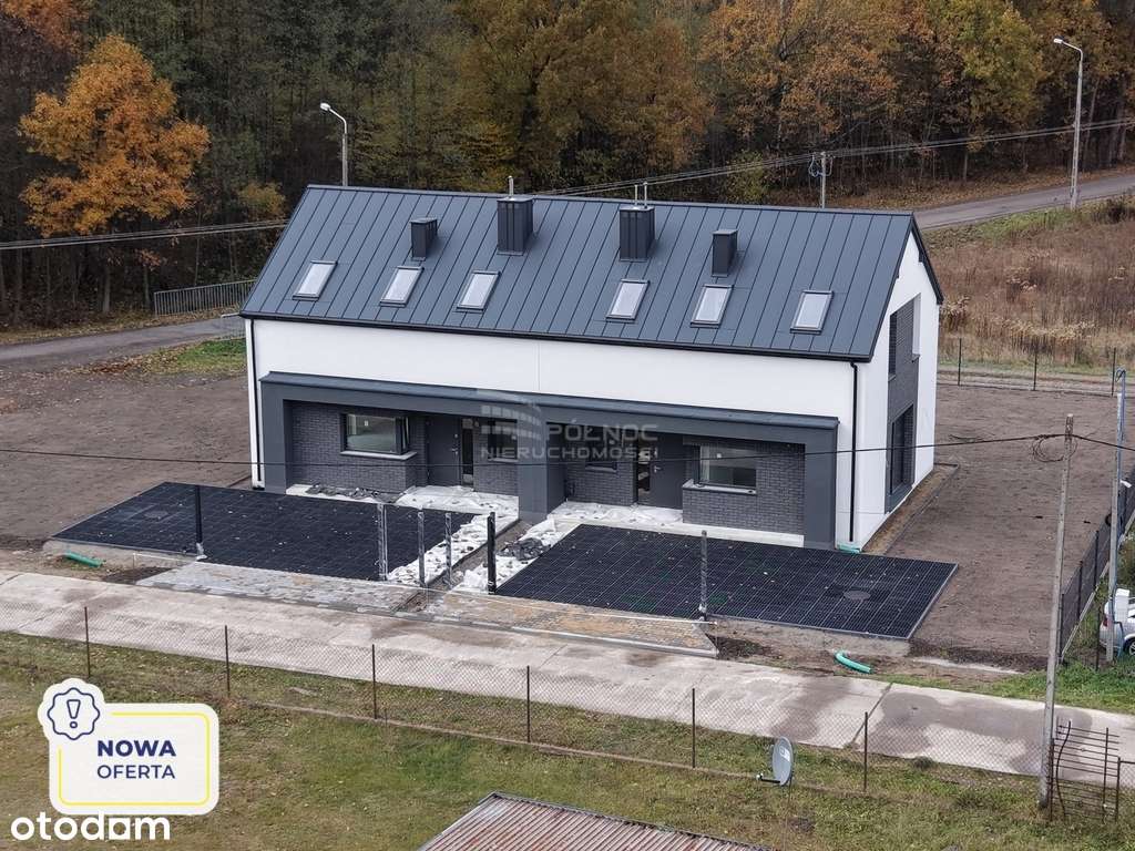 Nowoczesny dom w zabudowie bliźniaczej! 94 m2-0