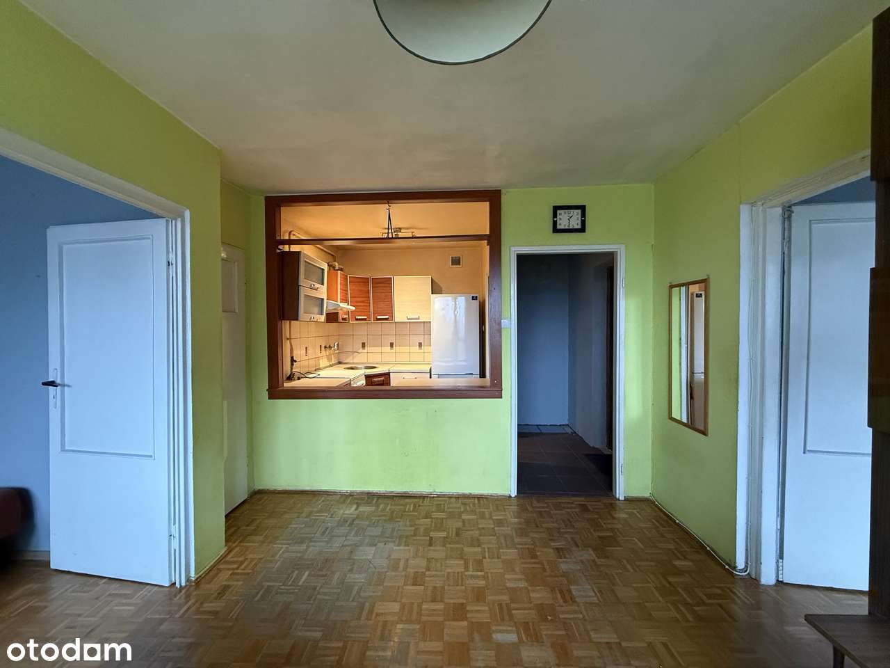 Słoneczne mieszkanie: 3 pokoje, ustawne, balkon, Sky Tower, do remontu - Pełny obrazek: 5/16