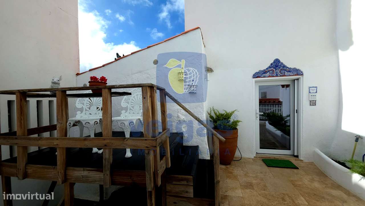 Moradia T1 renovada dentro das muralhas de Óbidos, com terraço, jardim-7