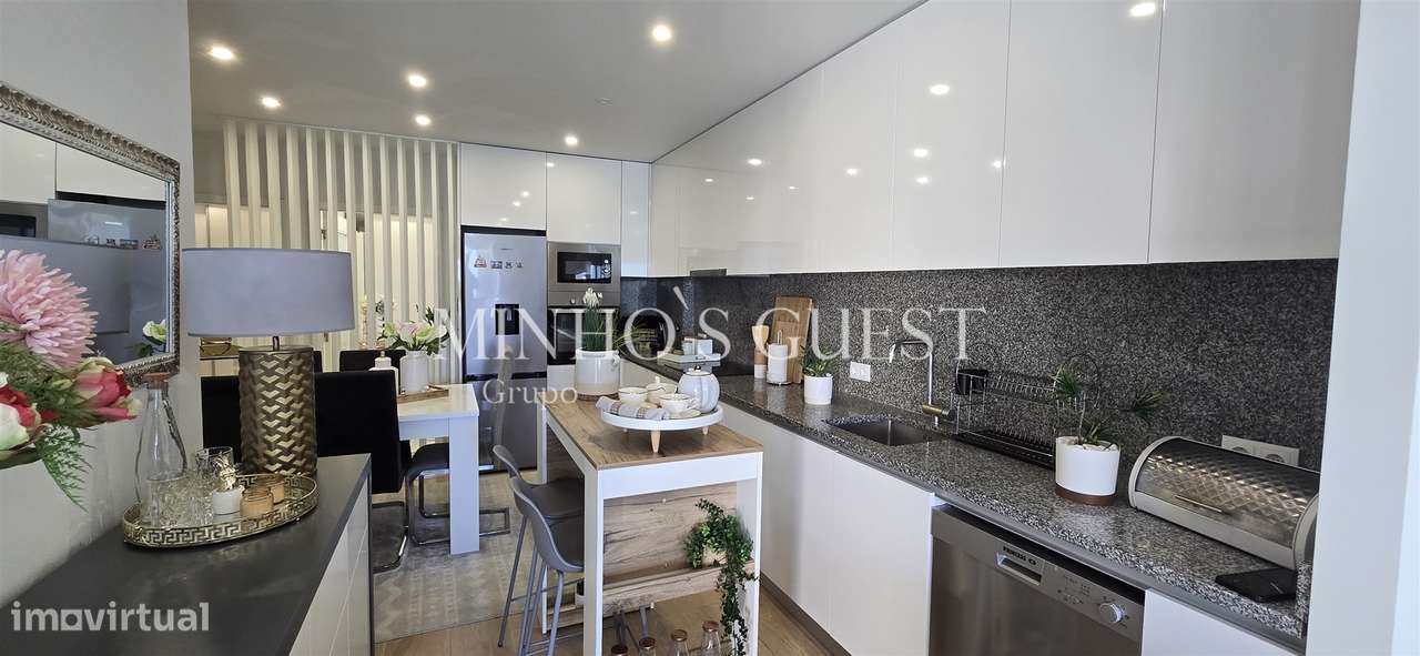 Apartamento T0+2 NOVO junto á Escola EB 2,3 de Pevidém - Guimarães - Grande imagem: 3/22