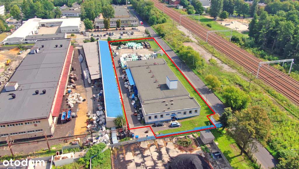 Hala 1220 m² z biurami i mediami – Chełmek-4