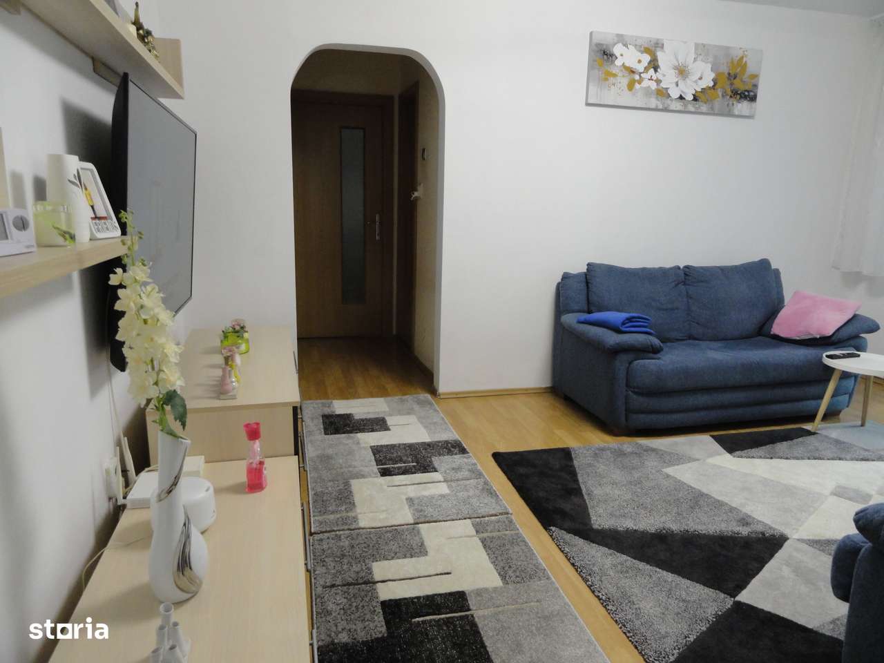 Apartament 3 camere, 2 bai, etaj 2 Micalaca, renovat mobilat, la cheie-10