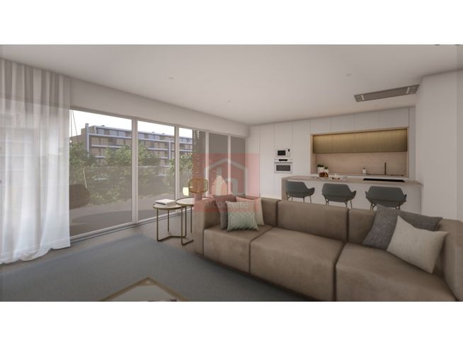Apartamento T2 com garagem para 2 carros, Montijo-7