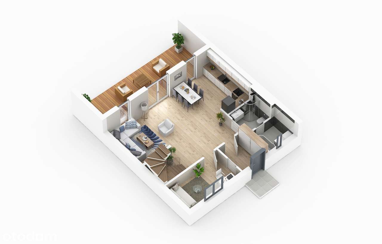 Tychy, os. Słoneczne Ogrody - Ostatni segment wewnętrzny 123m2 - Pełny obrazek: 4/8