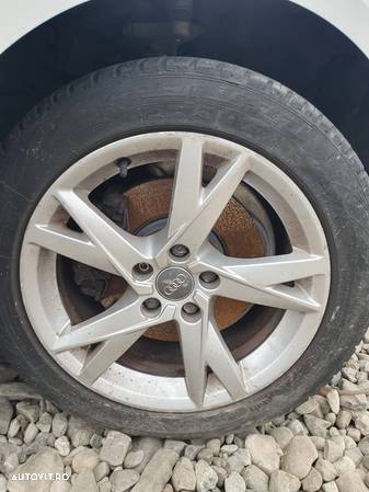 Jante originale Audi A4 B9 pe 17 cu anvelope de vara - 4