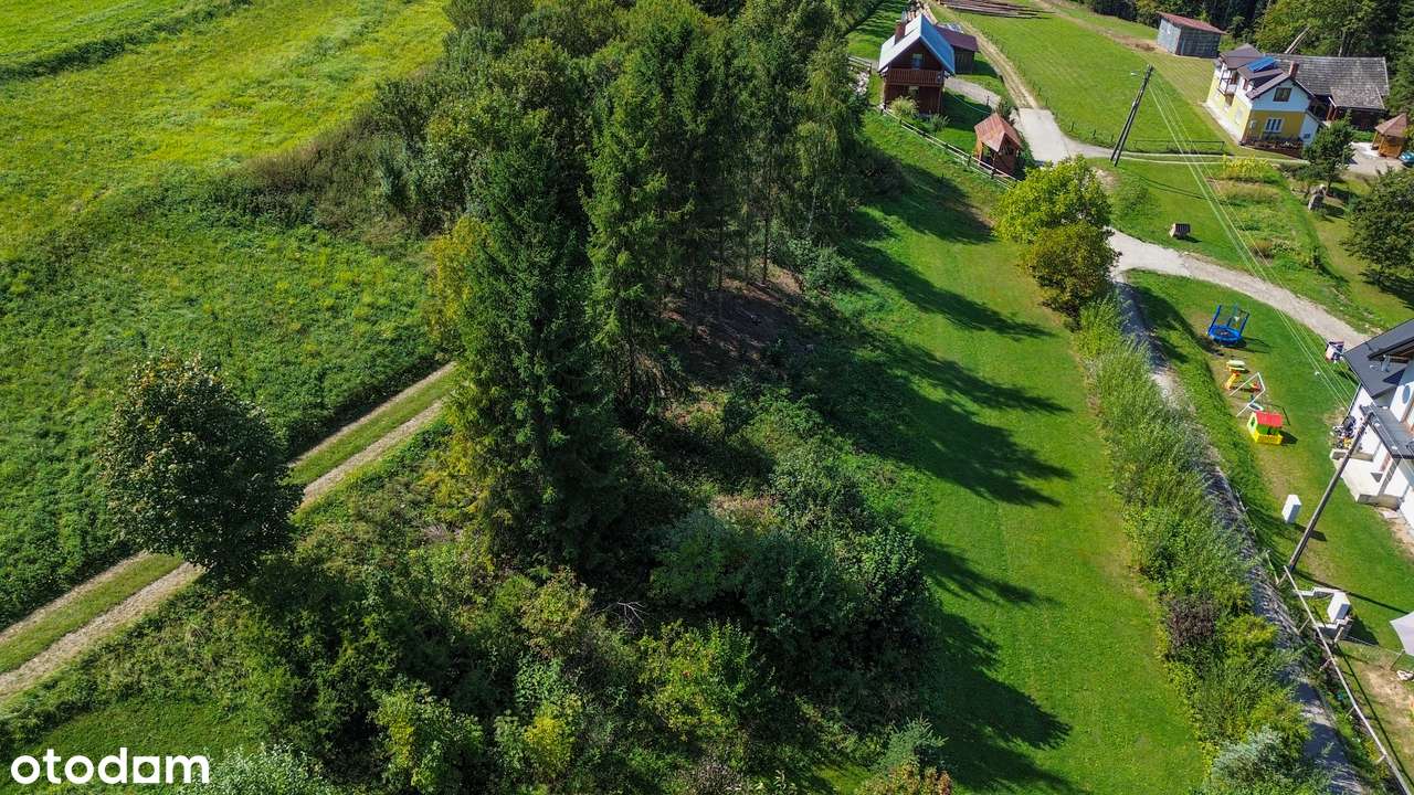Budowlana działka w sąsiedztwie Pienin, gmina Krościenko nad Dunajcem.-7