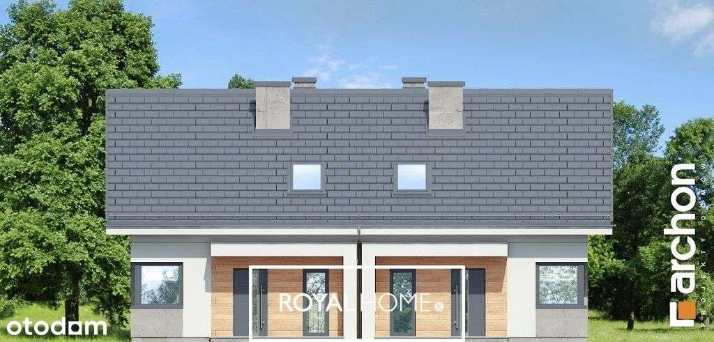 Żarowo nowoczesny dom w zabudowie bliźniaczej . - Pełny obrazek: 4/17