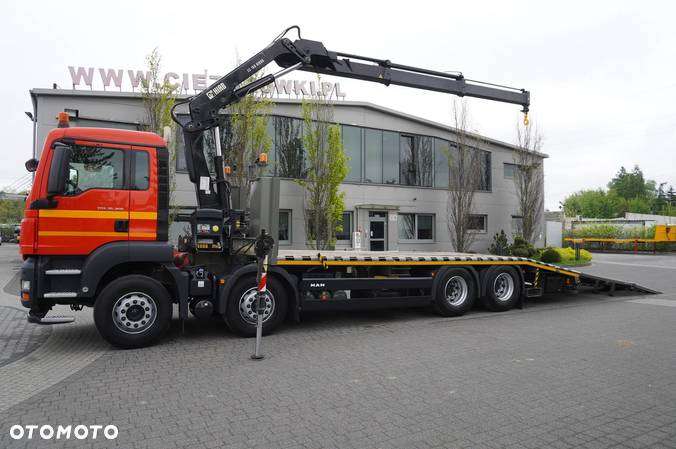 MAN TGS 35.360 E5 EEV 8×2 / HDS HIAB XS 166 HIDUO / Laweta - 24