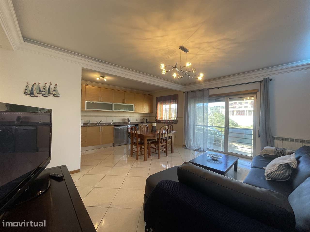 Apartamento T2 + 1 / Garagem  / Terraço / Vista  Mar / Nazaré / Leiria-9