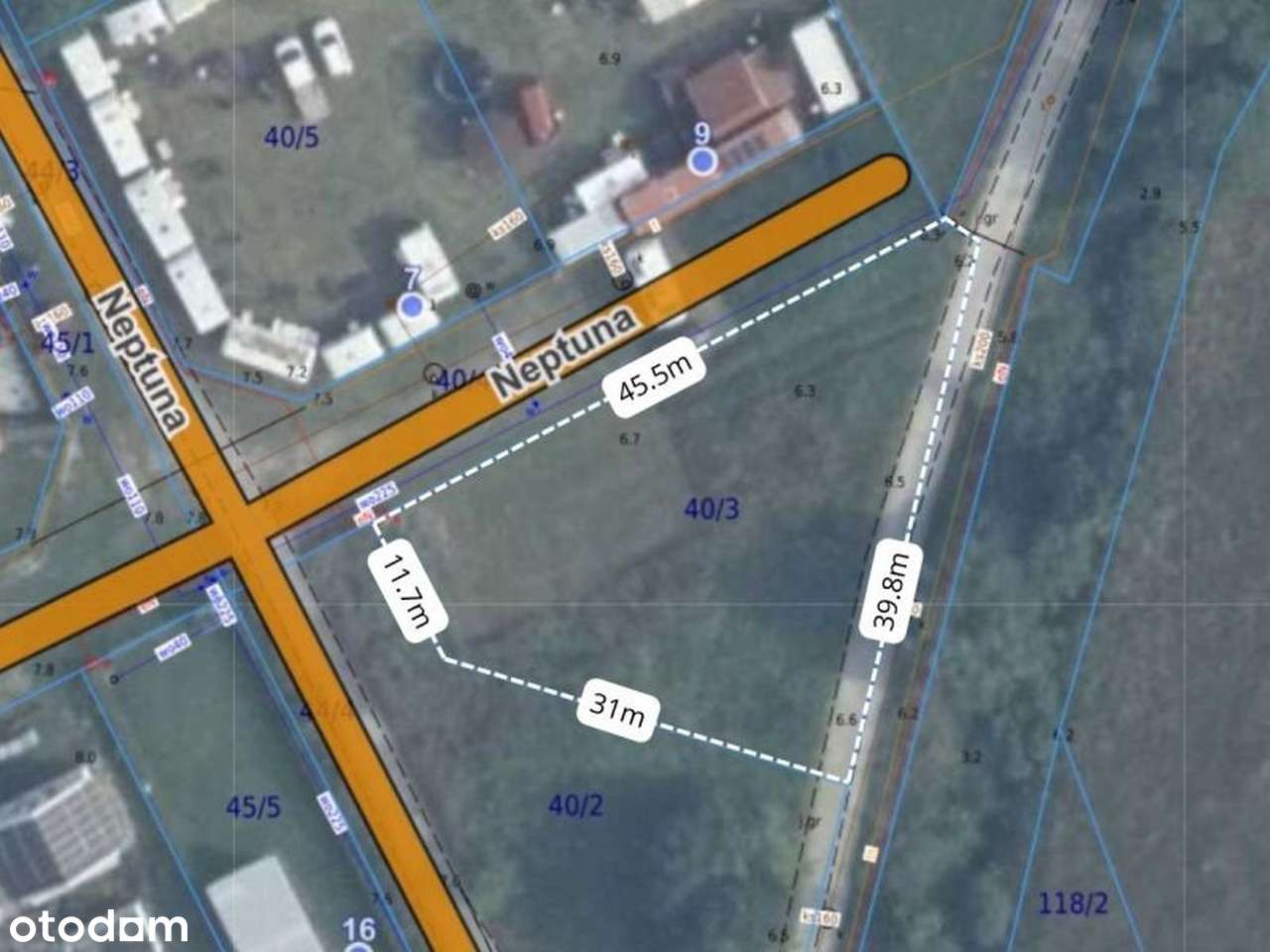 Działka z mediami i projektem inwestycyjnym - Pełny obrazek: 4/9