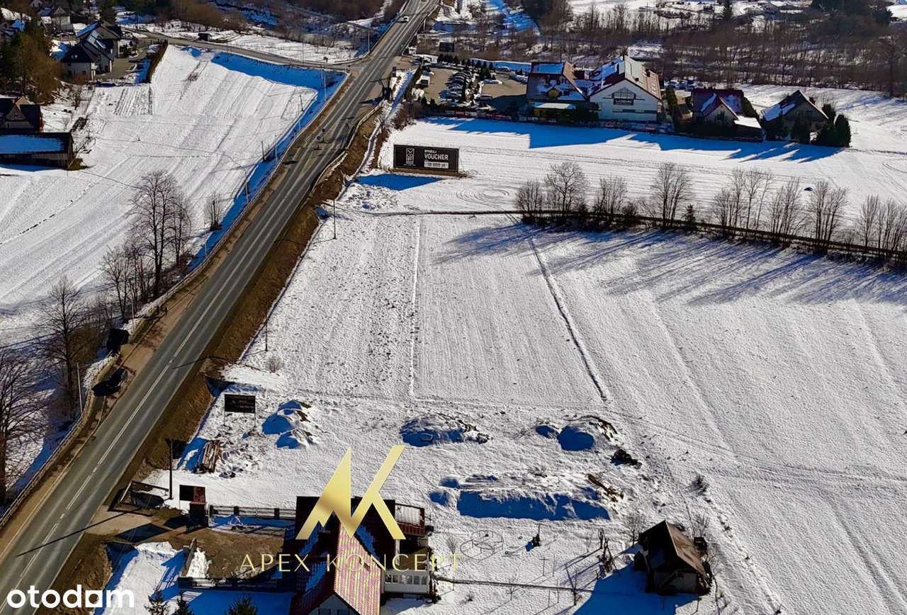 Działka z projektem budynku usługowego- Mszana- Dolna ul. Krakowska-0