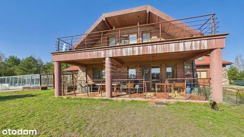 Przestronny dom nad jeziorem Skomętno-10