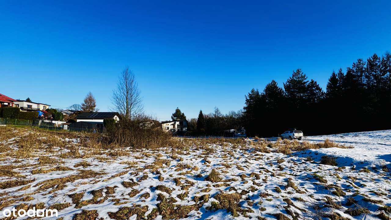 Działka budowlana , nasłoneczniona 1089 m2 SKOCZÓW Kaplicówka-2