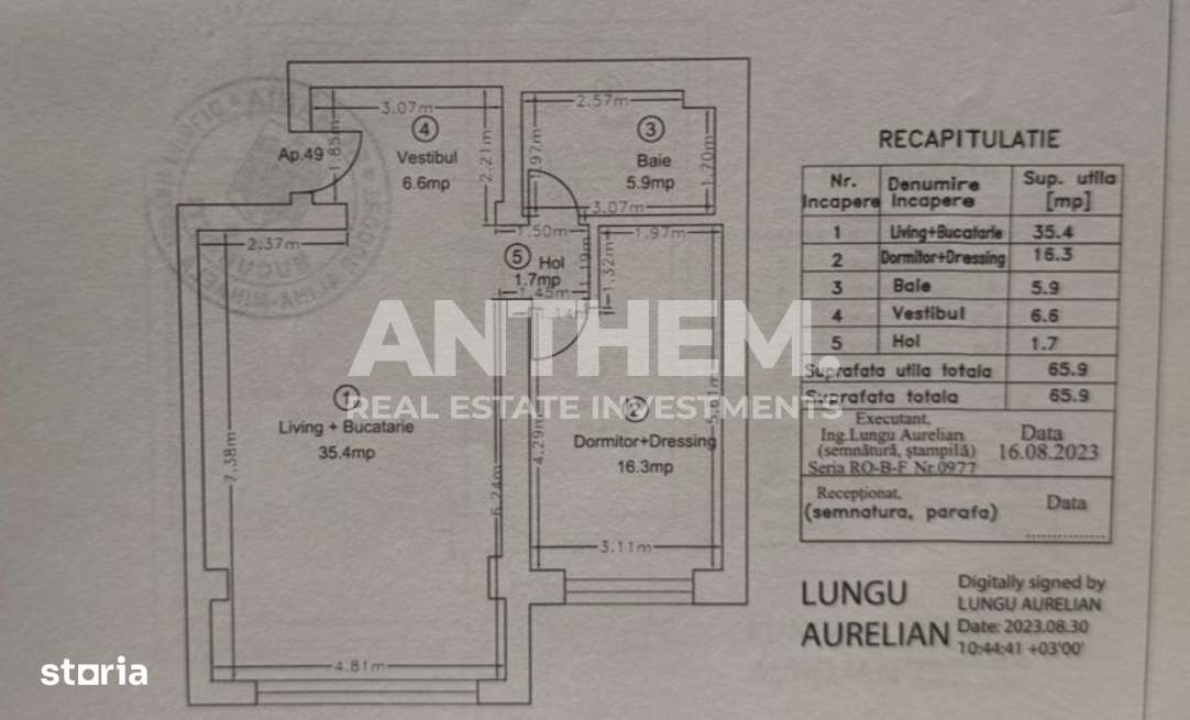 Apartament 2 camere Pipera - mobilat lux-8
