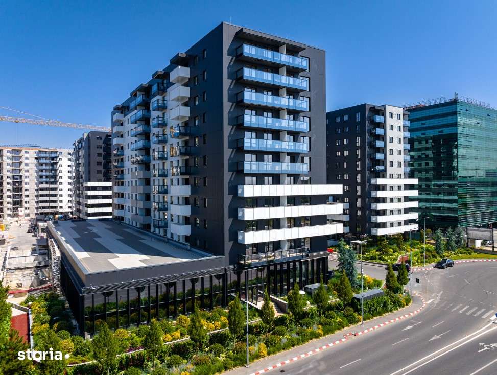 Cortina North - Porsche Pipera 2 camere complet mobilat lux-11