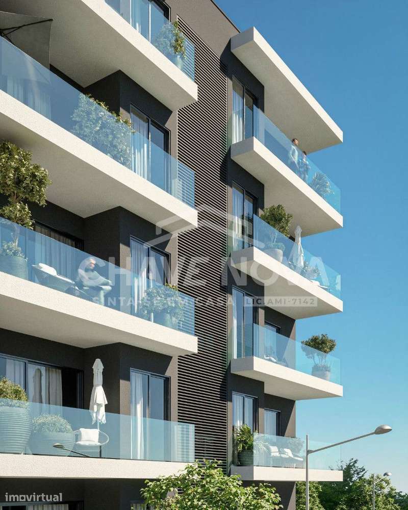 T2 Novo c/ Varanda e Lugar de Garagem em Fanzeres - Grande imagem: 5/11