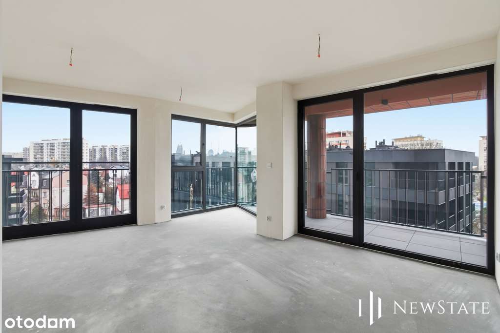 Apartament 58,9m² | Duża loggia | Mogilska, Kraków-1