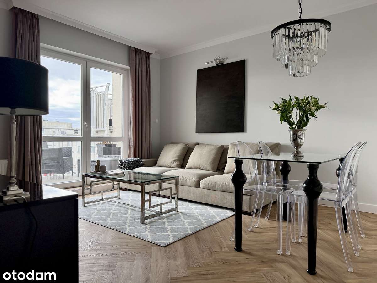 Mieszkanie bezpośrednio, 55,4m2, 3 pokoje, ul. Saperska, 2 balkony