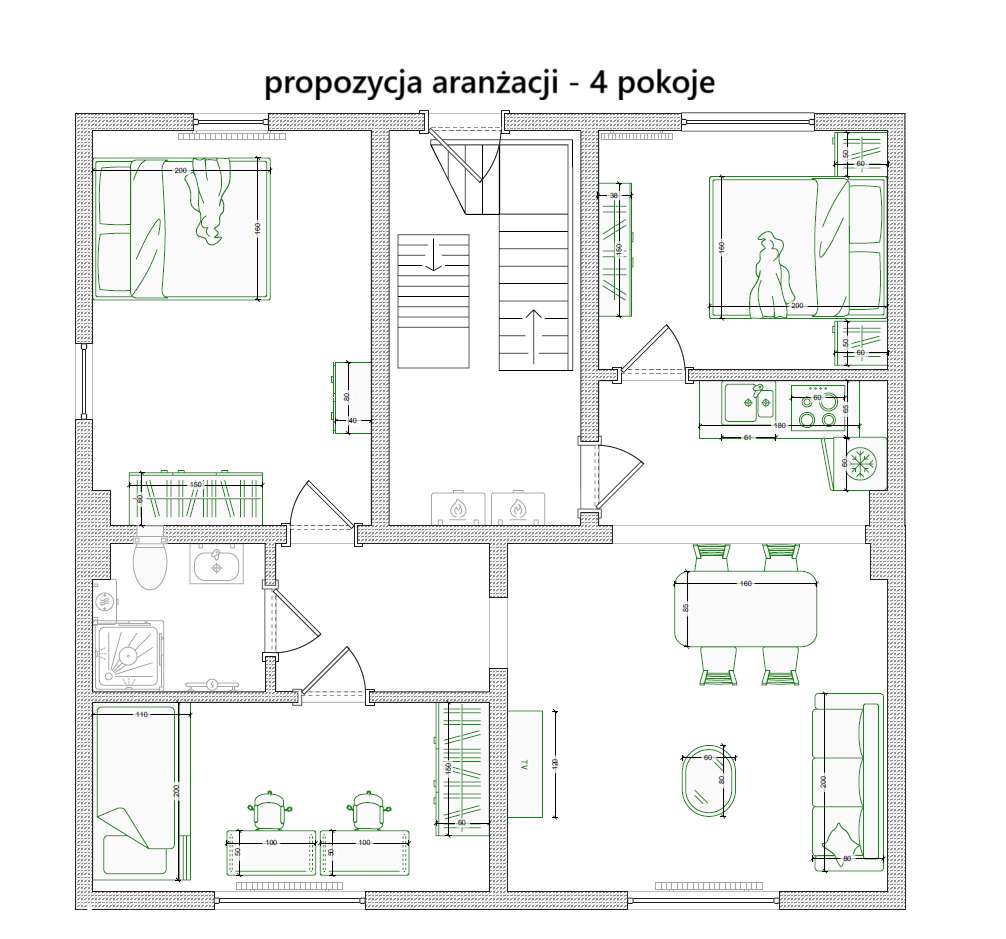 Mieszkanie w domu (dół lub góra) | ogródek | miejsce na garaż-7