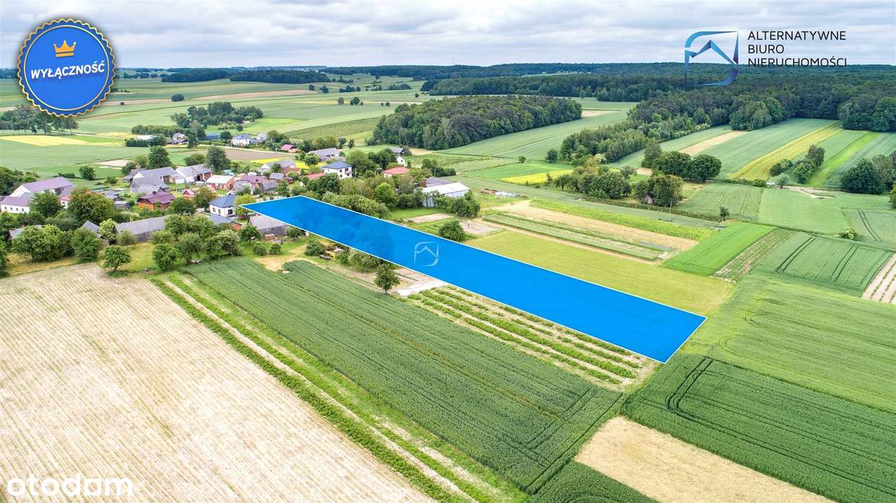 Działka budowlana w Hucie gm. Żółkiewka - Pełny obrazek: 3/10