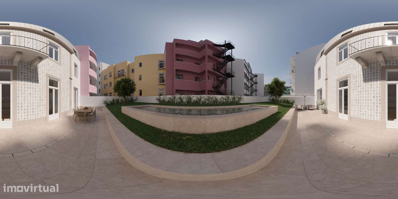 T3 Duplex,  varanda e garagem , edifício Andaluz 11-21
