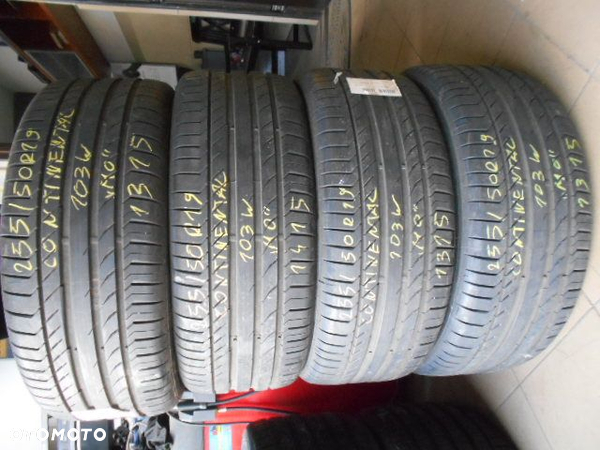 Opony 255/50r19 continental conti sport contact 5 MO suv 7,5mm demo jak nowe - 5