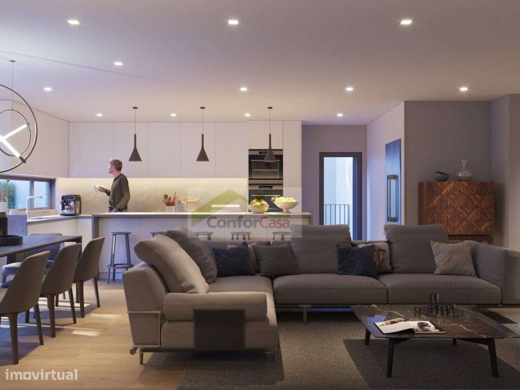 Moradias Luxuosas Novas T3 em Palmeira - Braga, com Jardim e Suítes-14