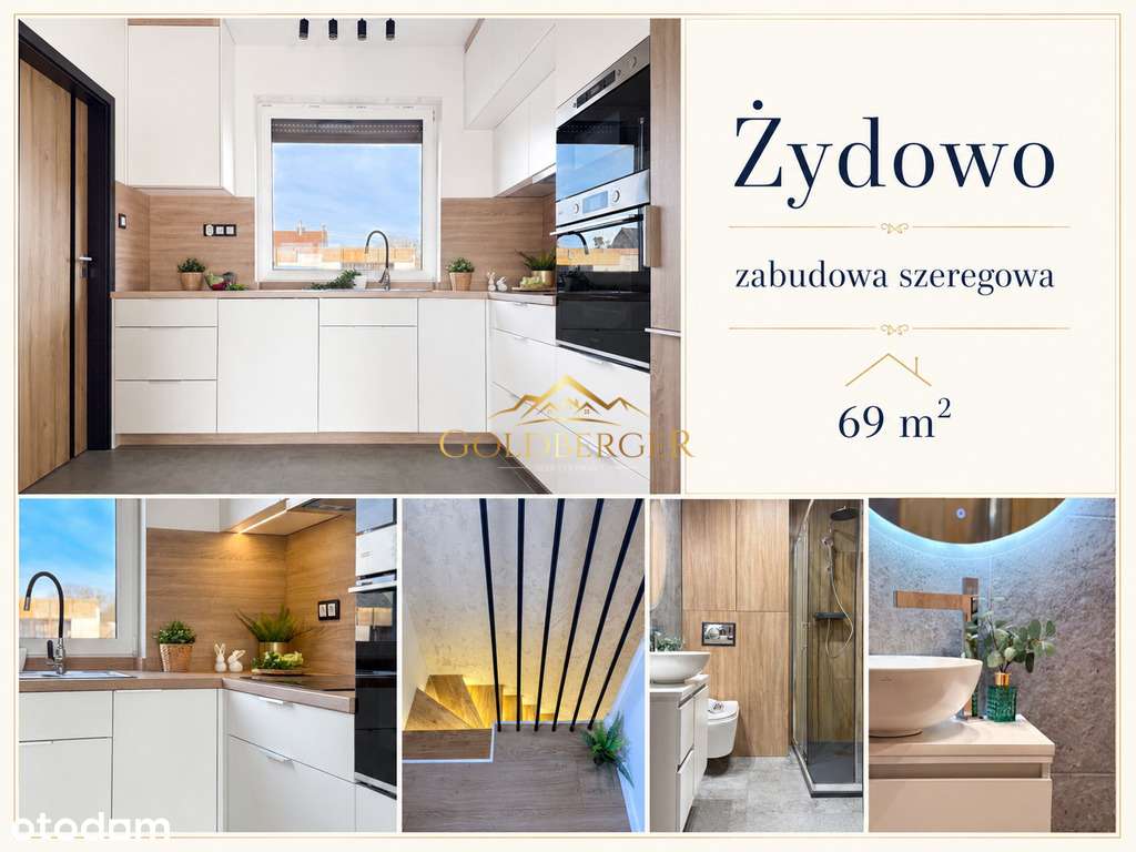 Dom na sprzedaż, 3 pokoje, 69 m², Żydowo
