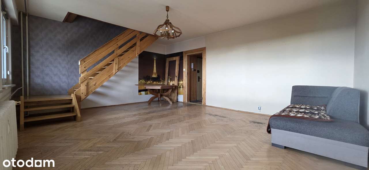 Duże  2-poziomowe mieszkanie 73 m² – Kutno  ul. Podrzeczna-10