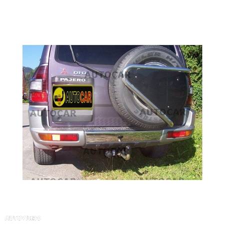 Carlig de remorcare pentru MITSUBISHI PAJERO - 5usi. - sistem semidemontabil -cu suruburi - tip 3xxx - din 2000 pana 2006/12 - 7