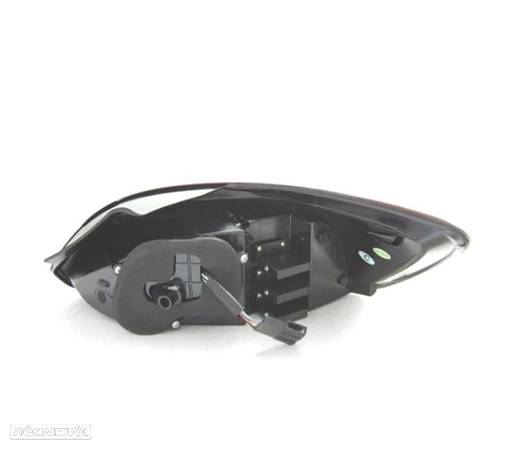 FAROLINS TRASEIROS LED PARA VOLKSWAGEN VW SCIROCCO 08-14 PRETO ESCURECIDO - 3