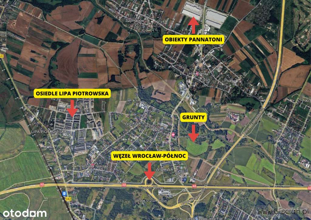 Grunty inwestycyjne | 3,28 ha | Wrocław - Pełny obrazek: 3/6