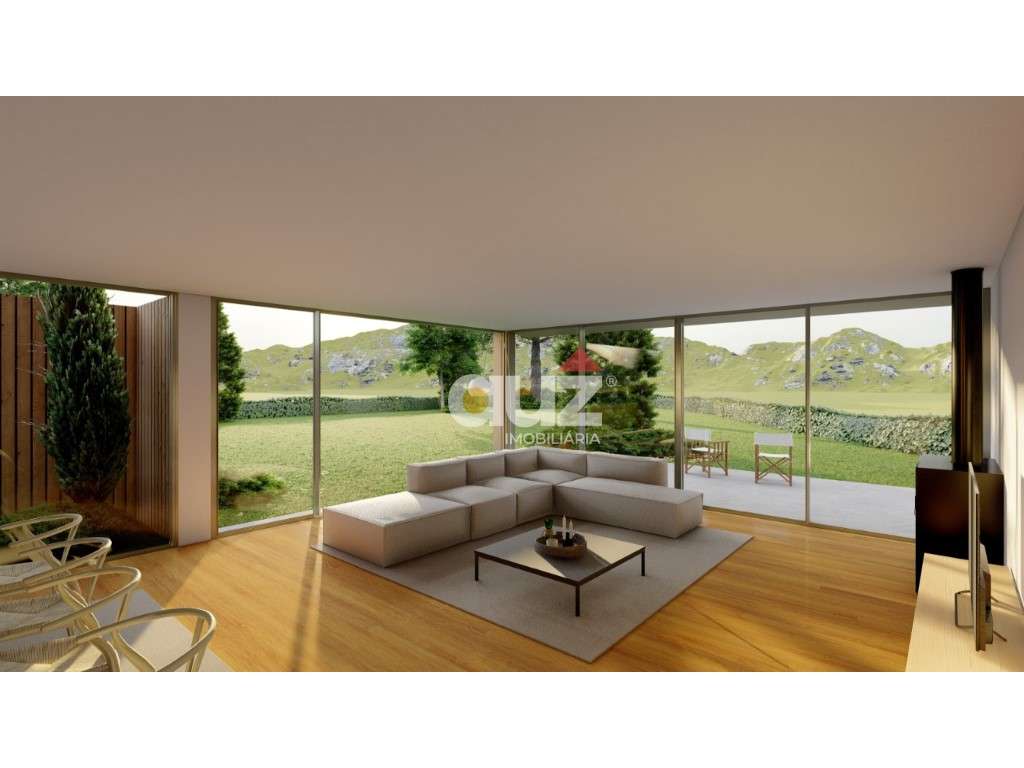 Terreno com Projeto Aprovado Vista Serra da Aboboreira e Marão-1